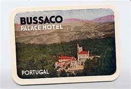 Bussaco Palace Hotel  Portugal  Luggage Label - $10.89