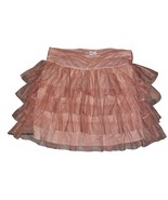 LE LIS Collection Peach  (tutu) mini skirt  Von Maur Sz Large NWT  - $271.03 MXN