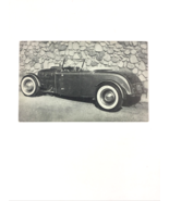Tony La Masa 1932 Ford Roadster V-8 early Hot Rod Magazine Card LA Roads... - £7.73 GBP