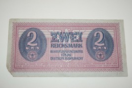 2 Reichsmark 1942 GERMANY - Military - Wehrmacht rare RRR pick 2 - $168.29