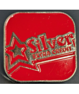 Silver - Extra Credit - - Star - Red Enamel Lapel Pin - $203.27 MXN