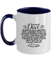 Dad Mugs What I Learned From You Navy-2T-Mug - £14.10 GBP