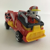 Paw Patrol The Mighty Movie Plays Theme Song Fire Truck Marshall Light up Toy - £19.31 GBP