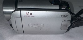 Canon FS200 Digital Camcorder  Tested &amp; Working - $64.35