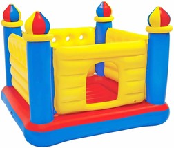 Castle Inflatable Jump Bouncer, for Ages 3+ - £95.12 GBP