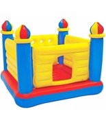 Castle Inflatable Jump Bouncer, for Ages 3+ - £94.02 GBP