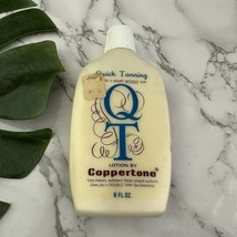 Coppertone Vintage 70s Quick Tanning Lotion Collectible Bottle QT Logo Prop - $737.95 MXN