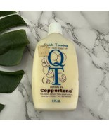 Coppertone Vintage 70s Quick Tanning Lotion Collectible Bottle QT Logo Prop - $731.94 MXN