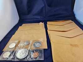 1962 -1971 (lot of 10) Canada Silver SET - 1.11 Troy Oz. 6 Coin Cello &amp; ... - £119.47 GBP