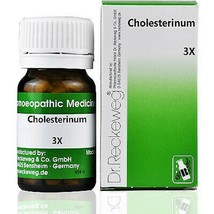 5 X Dr Reckeweg Germany Homeopathy Cholesterinum 3X Trituration 20g (PACK OF 5) - £31.64 GBP