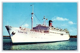 Eastern Steamship Lines Issued SS Bahama Star Ship UNP Chrome Postcard L18 - £2.32 GBP