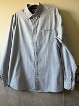 Ted Baker Cotton Blend Blue Sport shirt SZ 4 (L) NWOT - $78.21