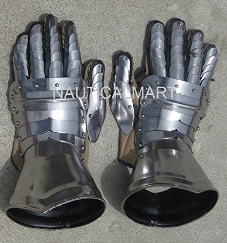 NauticalMart Gothic Medieval Pair Of Steel  Armor Gloves