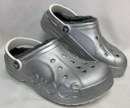 Crocs Unisex Adult Baya Fleece Lined Clogs Comfort Shoe Size 8 M / 10 W ... - $26.99