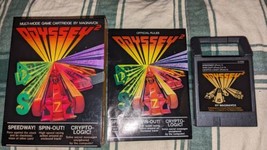 Magnavox Odyssey 2 Speedway! Spin Out! Complete W/ Manual In Box Tested (spo#2) - £11.76 GBP