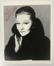 Joan Fontaine (d. 2013) Signed Autographed Glossy 8x10 Photo - HOLO/COA - £23.52 GBP