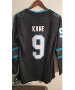 FANATICS SAN JOSE SHARKS EVANDER KANE WOMEN&#39;S JERSEY BLACK SIZE L - $24.74