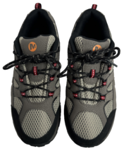 Merrell Moab 2 Low Lace Sneakers Size Boys 4W Gray Black Model MK261205 - $34.65