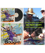 Hank Willams Jr signed Born to Boogie album vinyl record proof COA autog... - £310.49 GBP