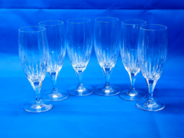 Gorgeous MIKASA ARCTIC LIGHTS 8½” Iced Tea Beverage Glasses - MINT Set Of 6 - $224.79