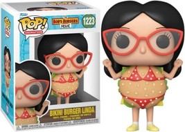 The Bob&#39;s Burgers Movie Bikini Burger Linda Vinyl POP! Figure #1223 FUNKO NIB - £10.83 GBP