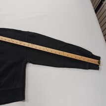 District Arizona Dynamics Women's Black Cotton Blend Cropped Sweatshirt Size L image 6
