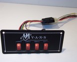 A &amp; M Vans 4 Switch Panel Ford High Top Conversion - $67.49