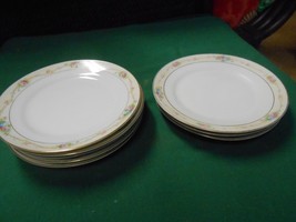 Beautiful Noritake Handpainted Retired Nippon &quot;Marquerite&quot; 8 Bread Plates - £34.12 GBP
