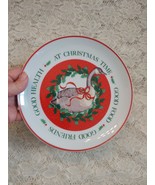 Christmas Goose Plate Vintage George Good Salad Plate Fabritzio - £14.89 GBP