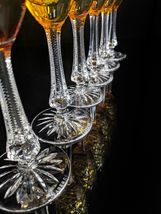 Faberge  Odessa Yellow Gold  Colored Crystal Champagne Flutes  NIB image 6