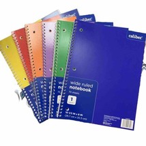 Spiral Spiral Notebooks, 6 Pack, 1 Subject, College Ruled Paper 70 Sheet... - £11.91 GBP