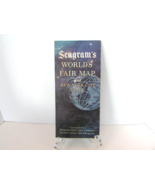 VINTAGE 1964 SEAGRAMS WORLDS FAIR MAP &amp; NYC GUIDE 1964 2 SIDED - $5.89