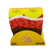 FUNKY SOCKS: TACO TUESDAY: SOCKS: ONE PAIR: GIFT SET: ONE SIZE: TACO BEL... - $12.34