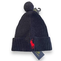 Mens Polo Ralph Lauren Navy Blue B EAN Ie Hat One Size Red Horse New - $27.81