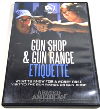 Gun Shop and Gun Range Etiquette Armed American Television USCCA DVD Training - £13.19 GBP