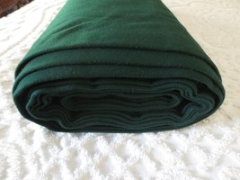 4409. Solid Dark Green Apparel, Craft Wool Felt Fabric - 59&quot; Wide Bty - $14.85