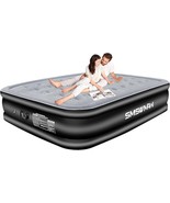 Smswmaw Air Mattress, Queen Air Mattress with Built in Pump, 18&quot; Elevate... - $57.00