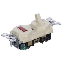 Kason 2H43C0 SINGLE POLE SWITCH W/ PILOT LI 15 Amp 120 Volt - $104.98