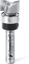 Amana Tool - 45460-S Carbide Tipped Flush Trim Plunge Template 1/2 Dia x 1/4&quot; Sh - £34.60 GBP