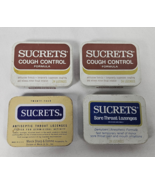 Vintage Sucrets Cough Control Formula Sore Throat Lozenges &amp; Antiseptic ... - €15,58 EUR