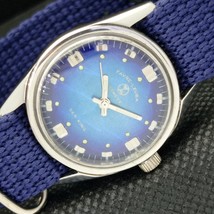 Vintage Favre Leuba Sea King 111 Swiss Mens Sunburst Dial Watch 553-a293674-6 - £32.83 GBP