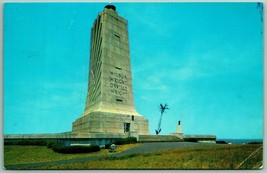 Wright Memorial Shaft Kill Devil Hills North Carolina NC Chrome Postcard I14 - £2.28 GBP