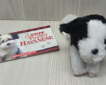 Tangerine Press plush Cute Puppy Havanese small black white dog Scholast... - $14.84