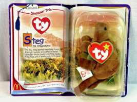 NEW Ty Beanie Baby STEG Stegosaurus Sealed  1995 McDonalds Toy Ty - NEW - £23.26 GBP