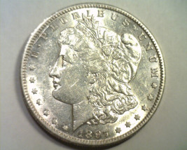 1897-S Morgan Silver Dollar Choice About Uncirculated Ch. Au Nice Original Coin - £67.94 GBP