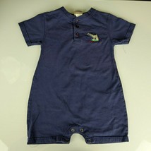 Carters John Lennon Navy Blue T Shirt Short Romper Outfit Clothes Boy 18-24 - $369.71 MXN
