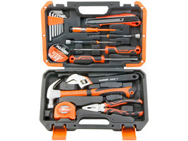 Household Hand Tool Set Home Garage Maintenance Electrical Repair Kit - £28.15 GBP