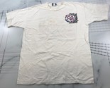 Vintage Umbro T Shirt Mens Extra Large White Large Soccer Ball Crew Neck - $18.49