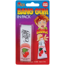 Bang Gum in Pack - When a Stick of Gum is Taken... A &quot;BANG&quot; Sounds Out! - £1.97 GBP