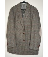 Orvis Men&#39;s Harris Tweed 42L 100% Scottish Wool Blazer Brown - €64,37 EUR